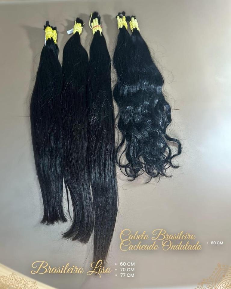 Cabelos Vietnamitas — comprimentos disponíveis: 55 · 65 · 75 cm